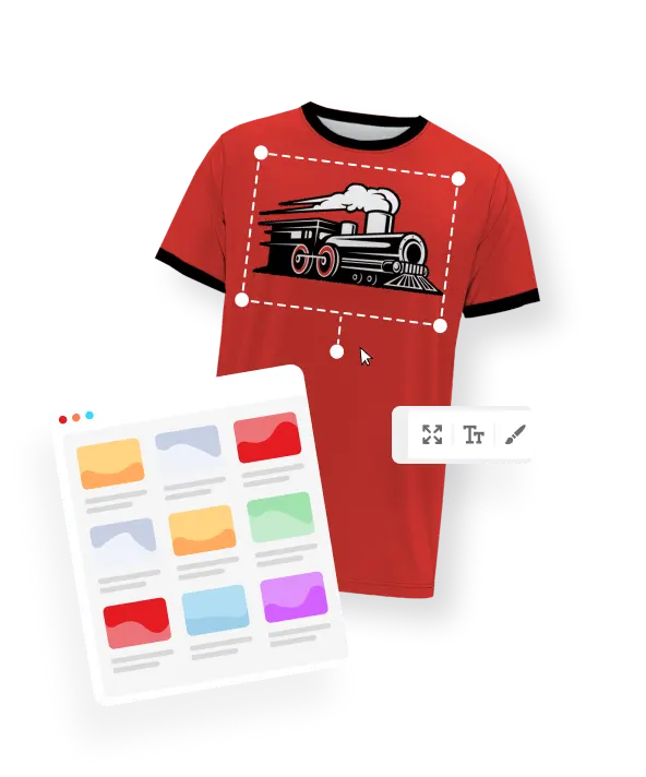 Custom sublimation products for branding