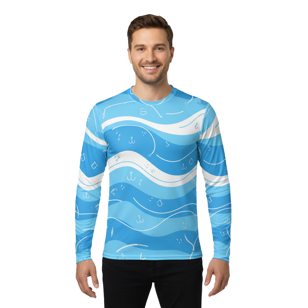 All-Over Print Mens Long Sleeve T-Shirt