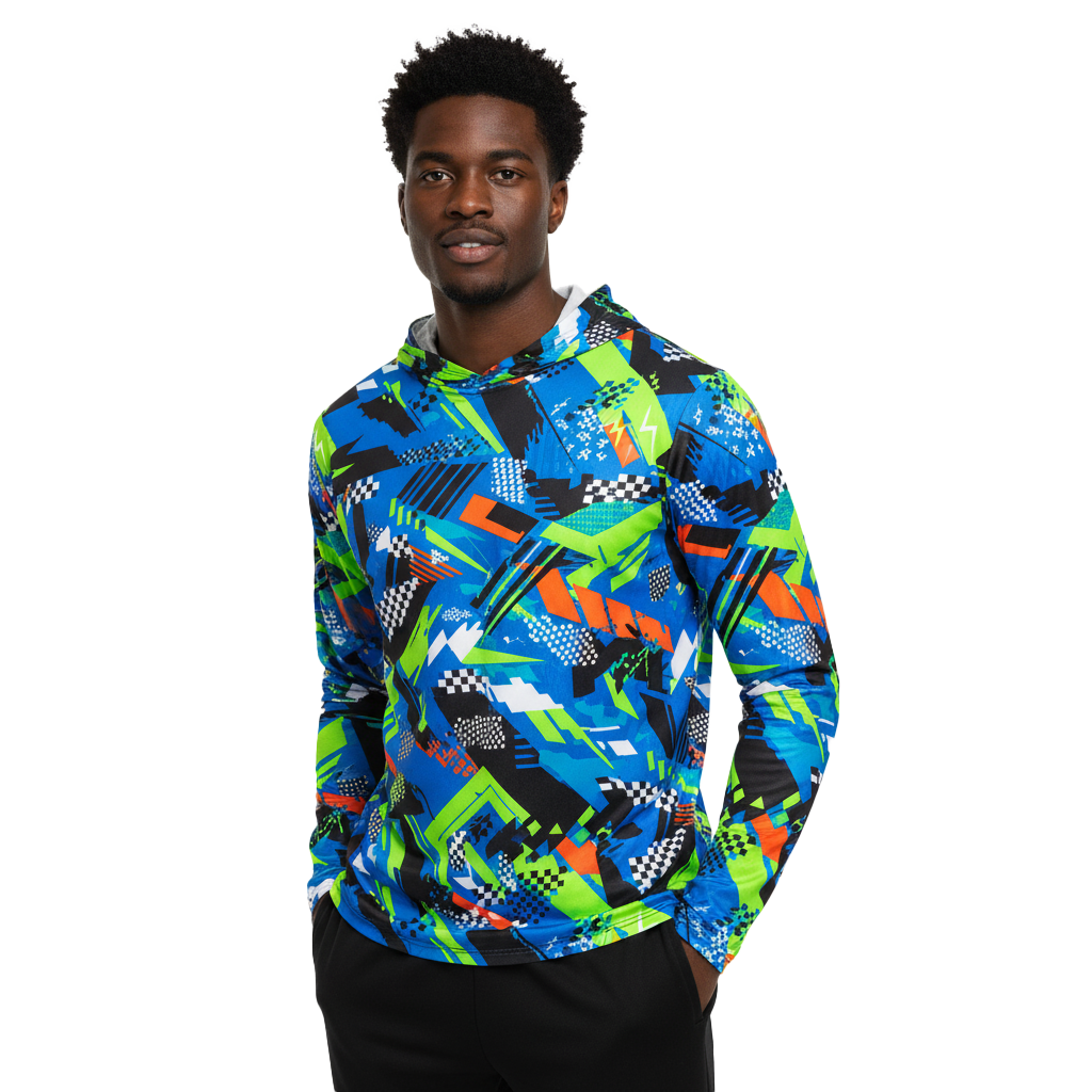 All-Over Print Performance Hoodie