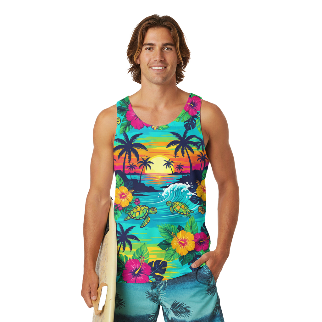 All-Over Print Mens Tank Top