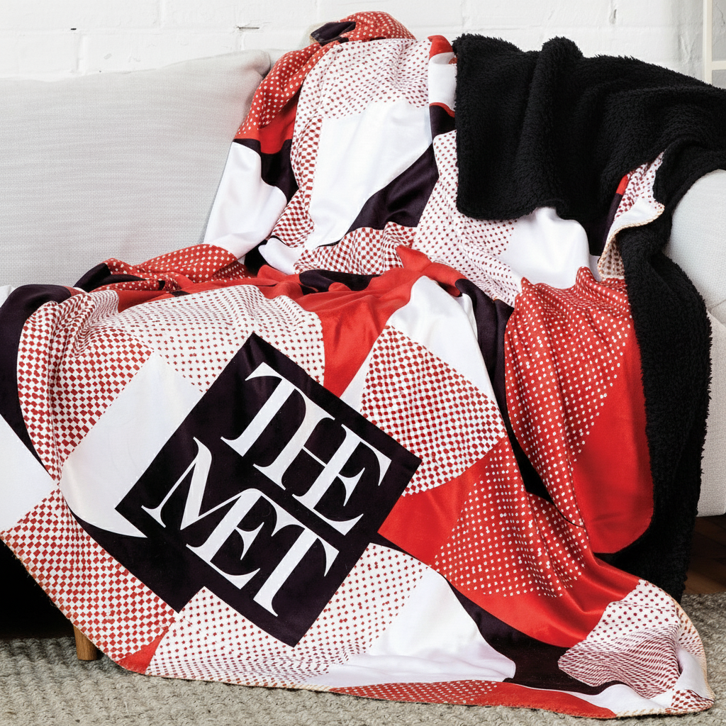 Black Sherpa Blanket 50"x60"