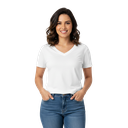 All Over Print Women's Short Sleeve V